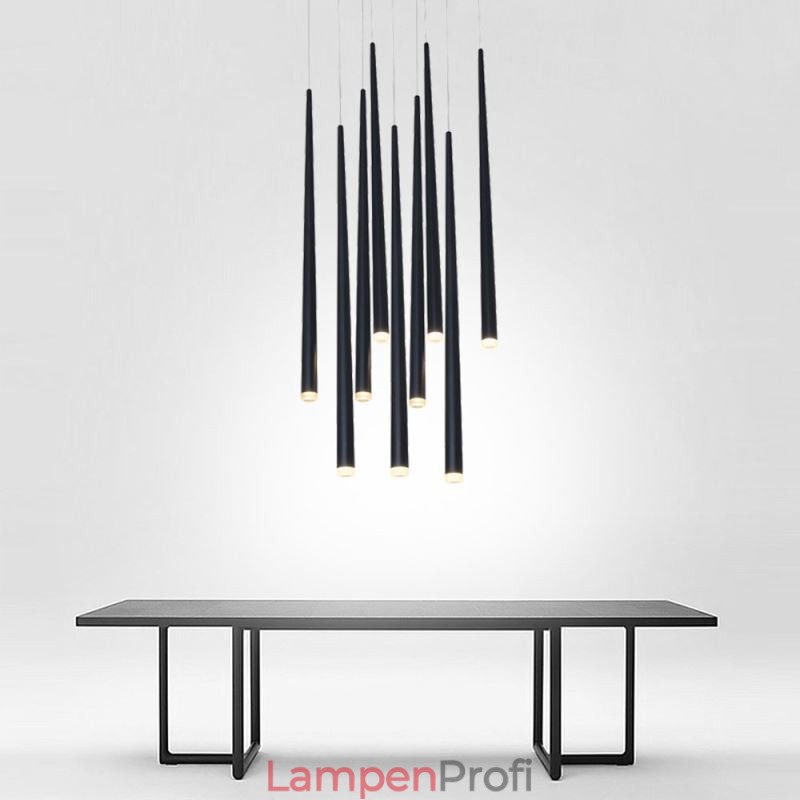 Moderne Pendelleuchte Zylinderform Lampe Meteor Rain Lighting