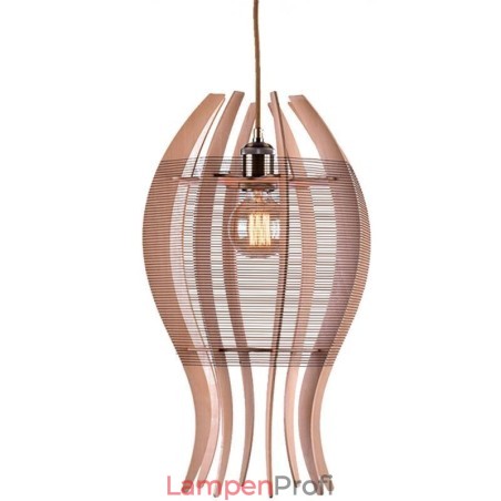 DIY nordische Holz Fisch Pendelleuchte