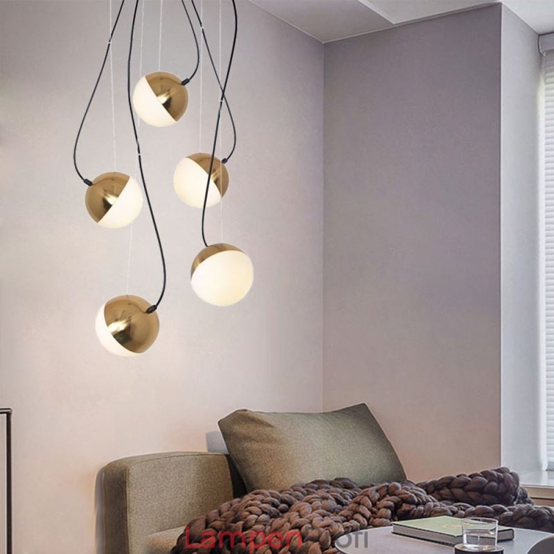 Nordic Cluster Pendelleuchte Kreative Kreisform Lampe Beleuchtung