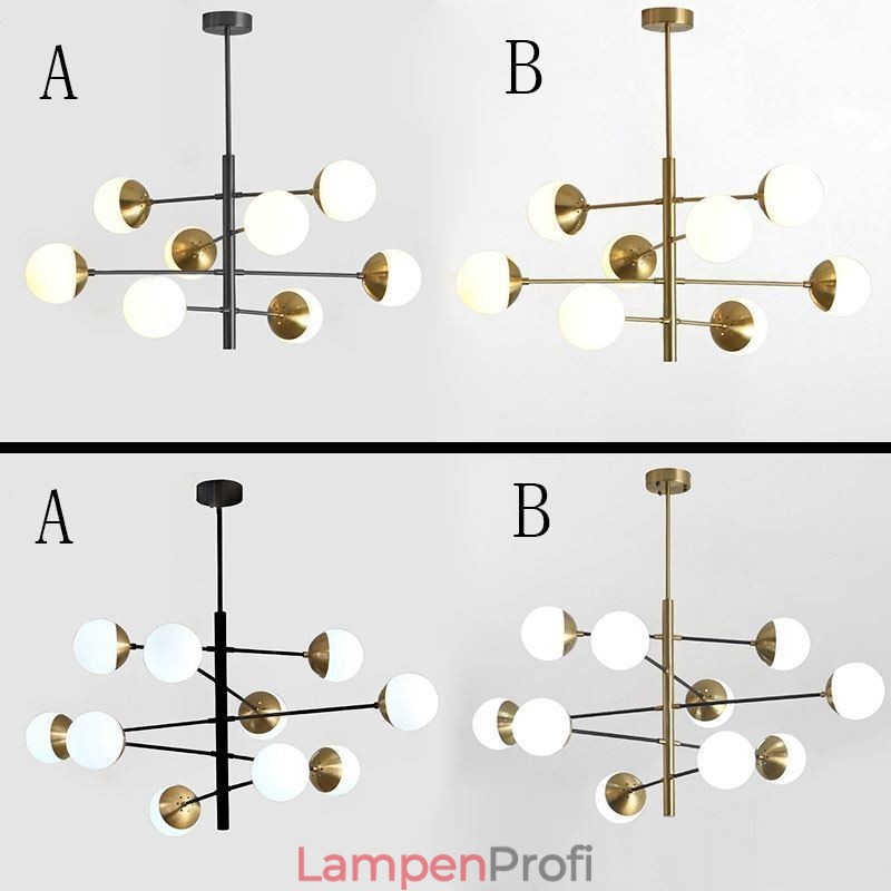 Zeitgenössische Pendelleuchte Magic Bean Sputnik Kronleuchter Lampe