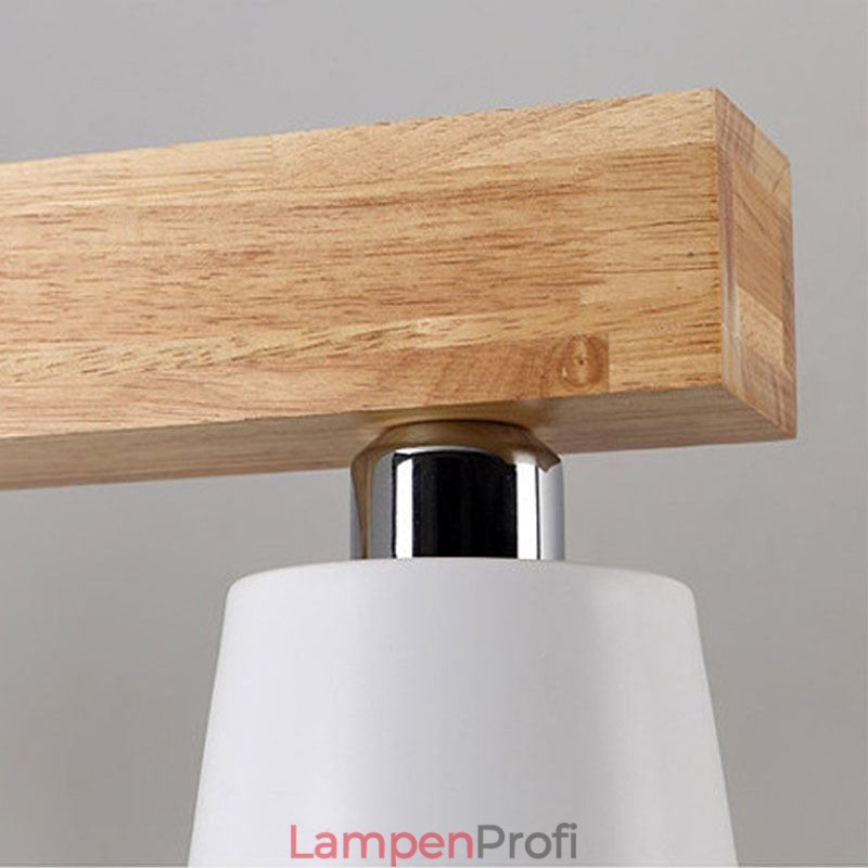 Nordic Holz Kronleuchter Einzigartige Gerade Pendelleuchte Cafe
