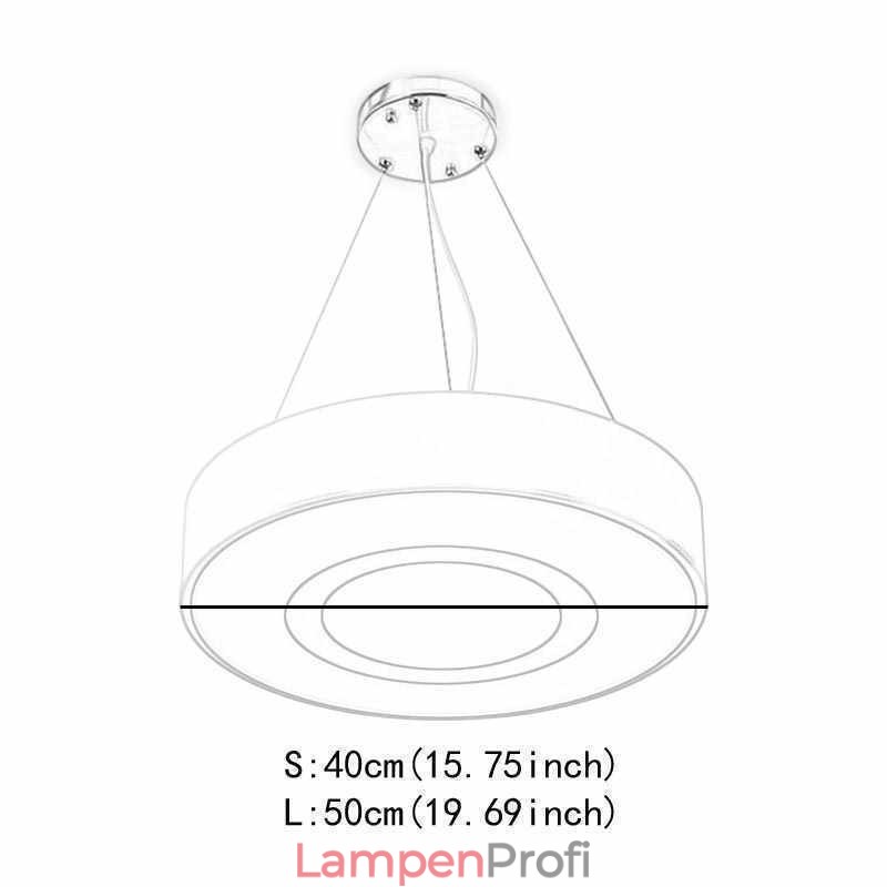 Moderne einzigartige Pendelleuchte Runde Lampe einfache Wärme Beleuchtung Licht