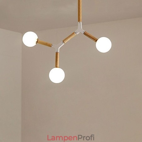 Nordic Magic Bean Pendelleuchte Kreative Holzbeleuchtung