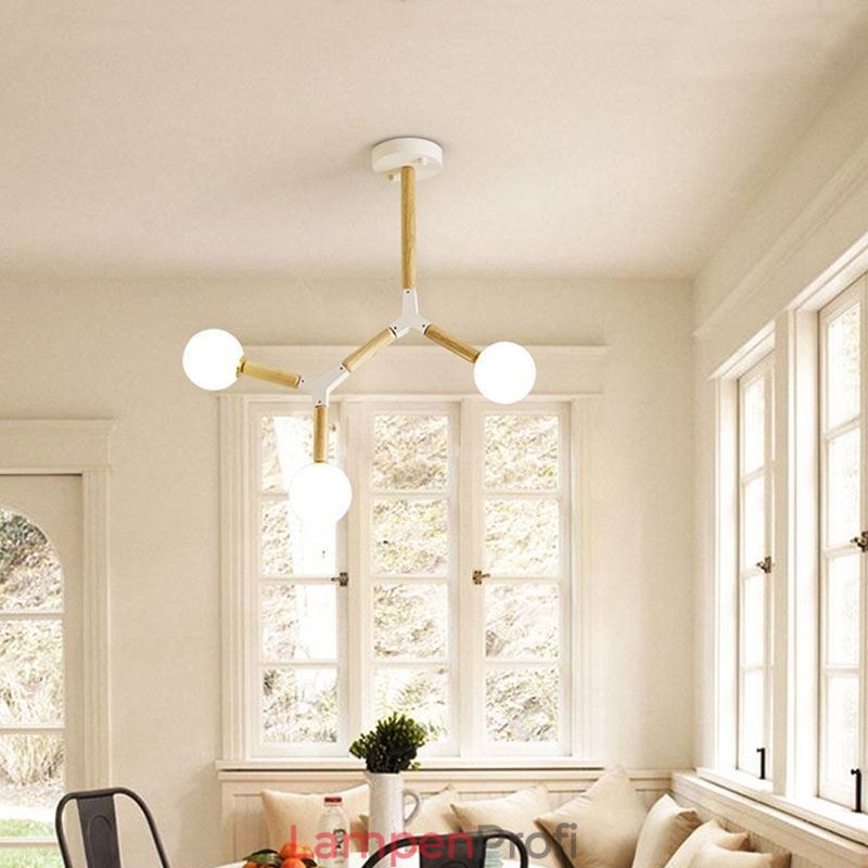 Nordic Magic Bean Pendelleuchte Kreative Holzbeleuchtung