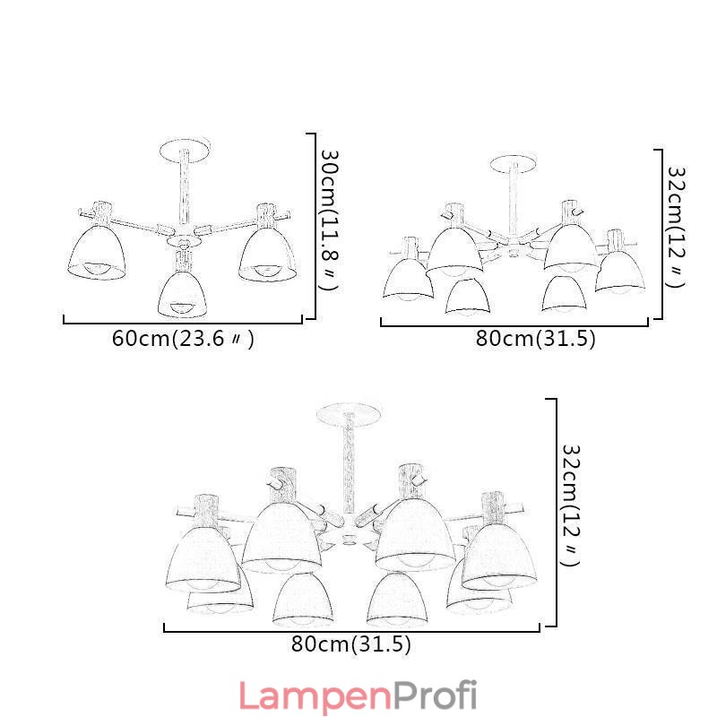 Moderne einfache Macaron Pendelleuchte kreative Holzbeleuchtung