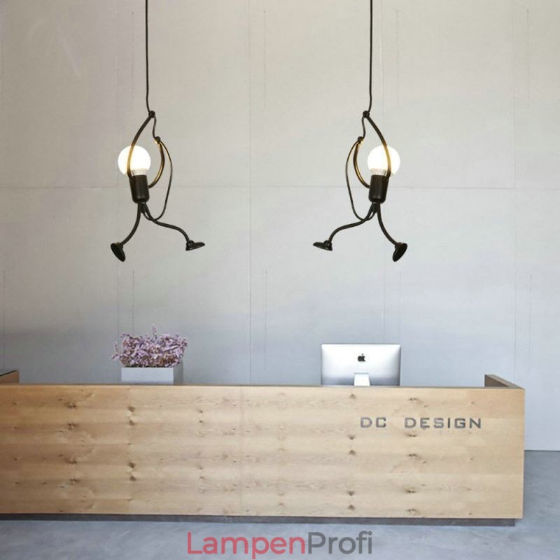 Moderne einfache Pendelleuchte Little Man Shape Lampe kreatives Licht