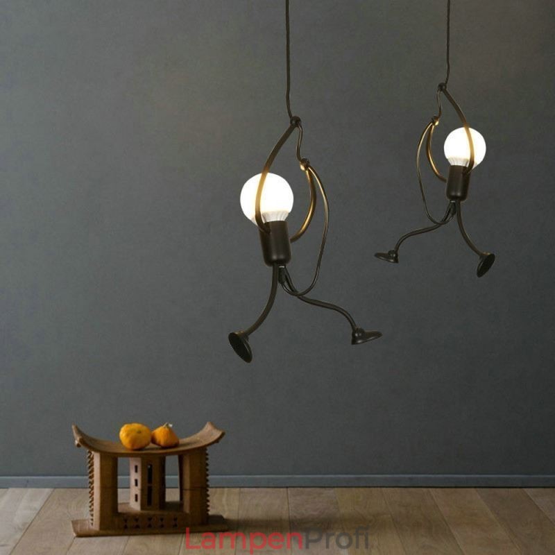 Moderne einfache Pendelleuchte Little Man Shape Lampe kreatives Licht