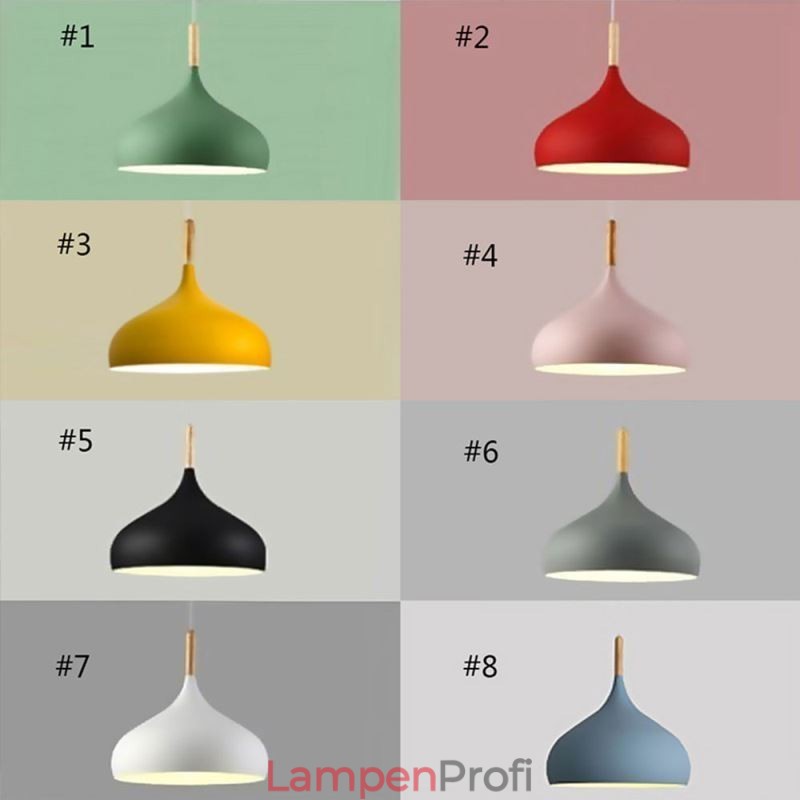 Moderne Pendelleuchte Aluminium Macaron Lampe Home Einstellbare Licht