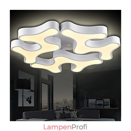 Unterputz-Deckenleuchten in hochwertiger, moderner Ausführung aus Metall