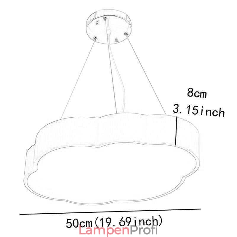 Pendelleuchte Moderne Einfache Wolke Lampe Kreative Cartoon Beleuchtung Licht