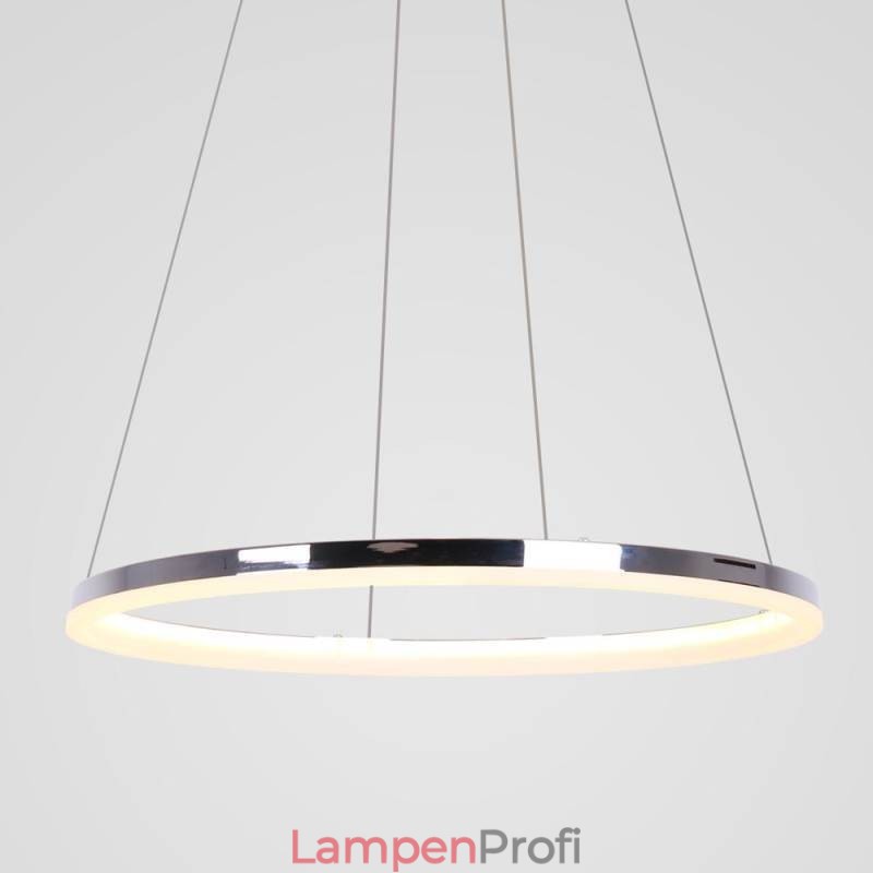 Moderne Pendelleuchte Acryl Kreis Lampe 40cm