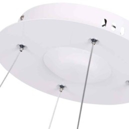 Moderne Pendelleuchte Acryl Kreis Lampe 40cm