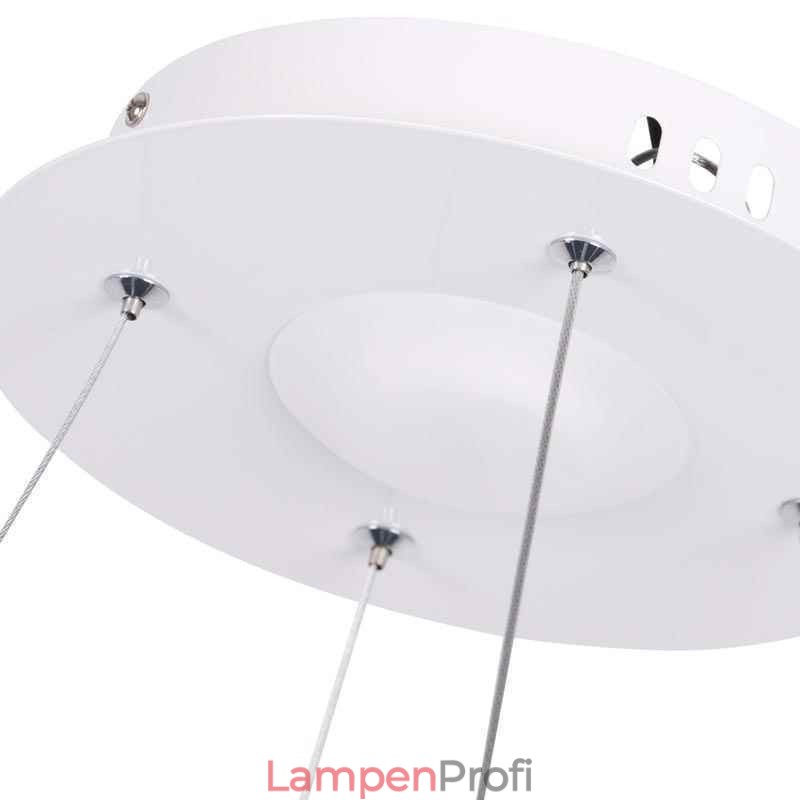 Moderne Pendelleuchte Acryl Kreis Lampe 40cm