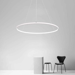 Moderne Pendelleuchte Kreislampe 60cm 80cm