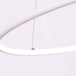 Moderne Pendelleuchte Kreislampe 60cm 80cm