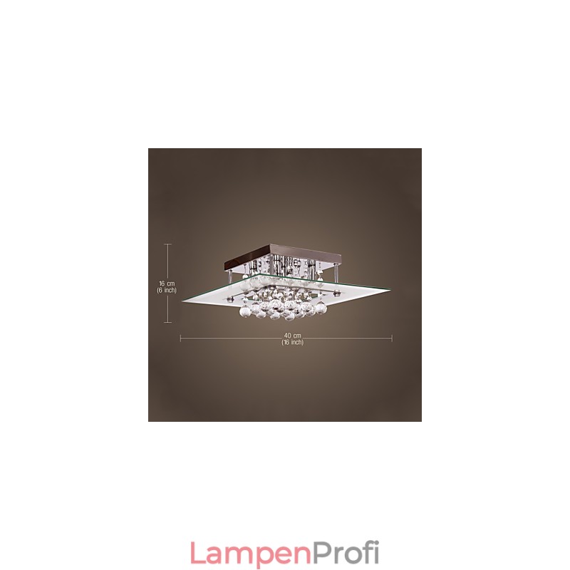 Deckenleuchte Modern Crystal Living 5 Lichter