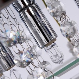 Deckenleuchte Modern Crystal Living 5 Lichter