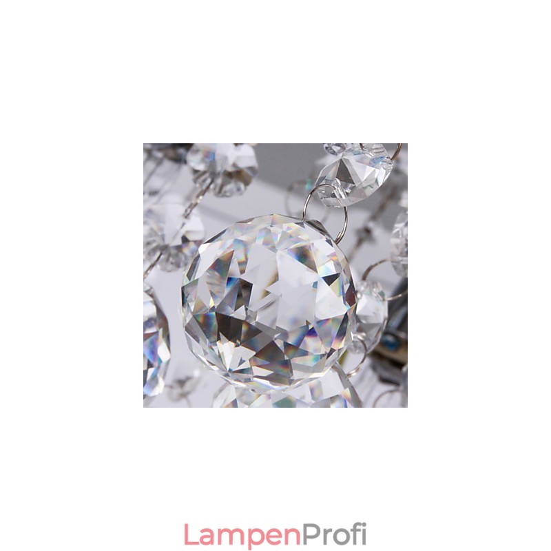 Deckenleuchte Modern Crystal Living 5 Lichter