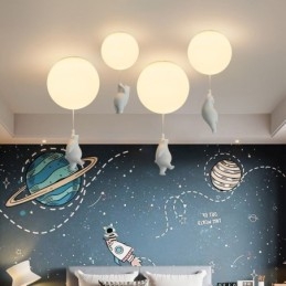 Nordic Ballon Deckenleuchte Acryl Pendelleuchte Kinder Kinder
