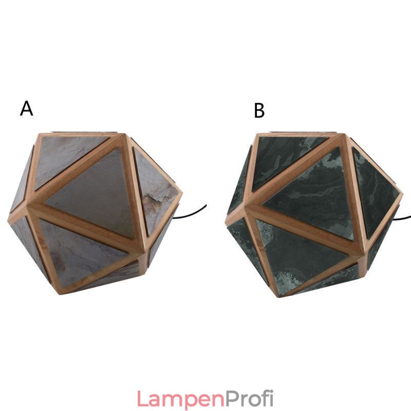 Geometrische Pendelleuchte in Rautenform, durchscheinendes 3D-Design