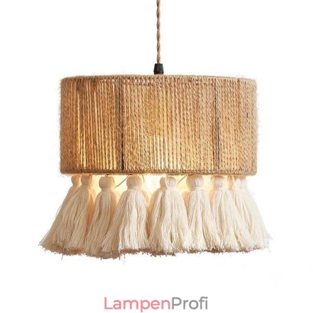 Hanfseil Pendelleuchte Retro Dekoration Deckenleuchte Quaste Lampenschirm Hanfseil Pendelleuchte Retro Dekoration Deckenleuchte Quaste Lampenschirm