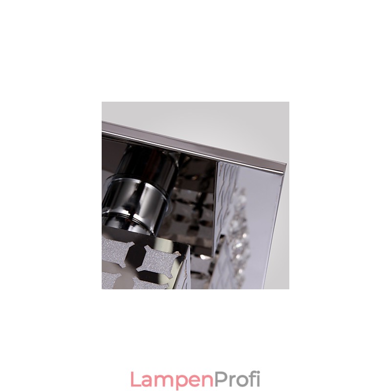Kronleuchter Modern Kristall Edelstahl Wohnzimmer 4 Lichter