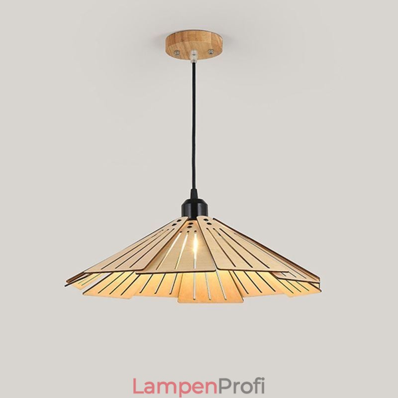 Pendelleuchte Kreative Retro Holz Deckenleuchte