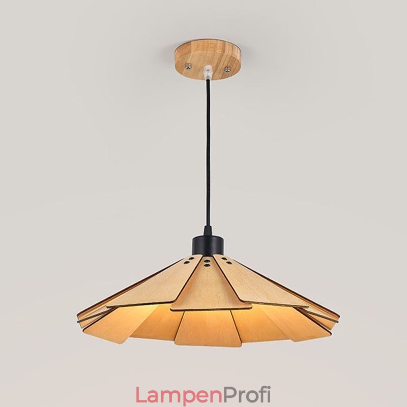 Pendelleuchte Kreative Retro Holz Deckenleuchte