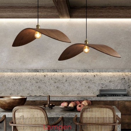 Massivholz Pendelleuchte Kreative Retro Deckenleuchte Massivholz Pendelleuchte Kreative Retro Deckenleuchte