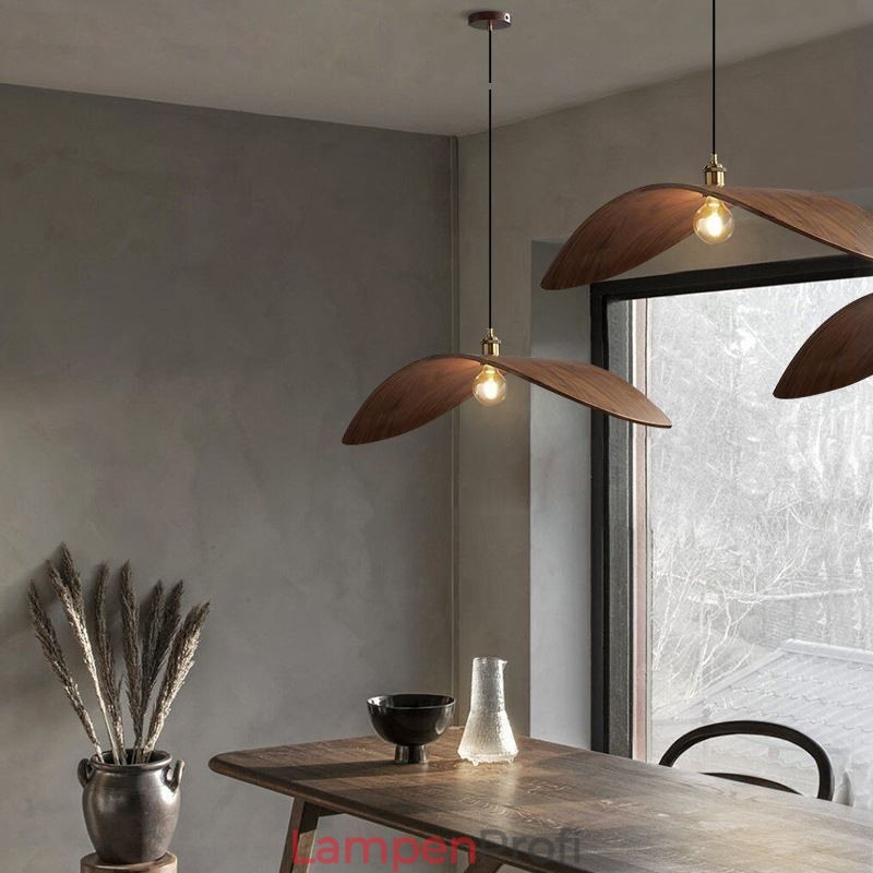 Massivholz Pendelleuchte Kreative Retro Deckenleuchte