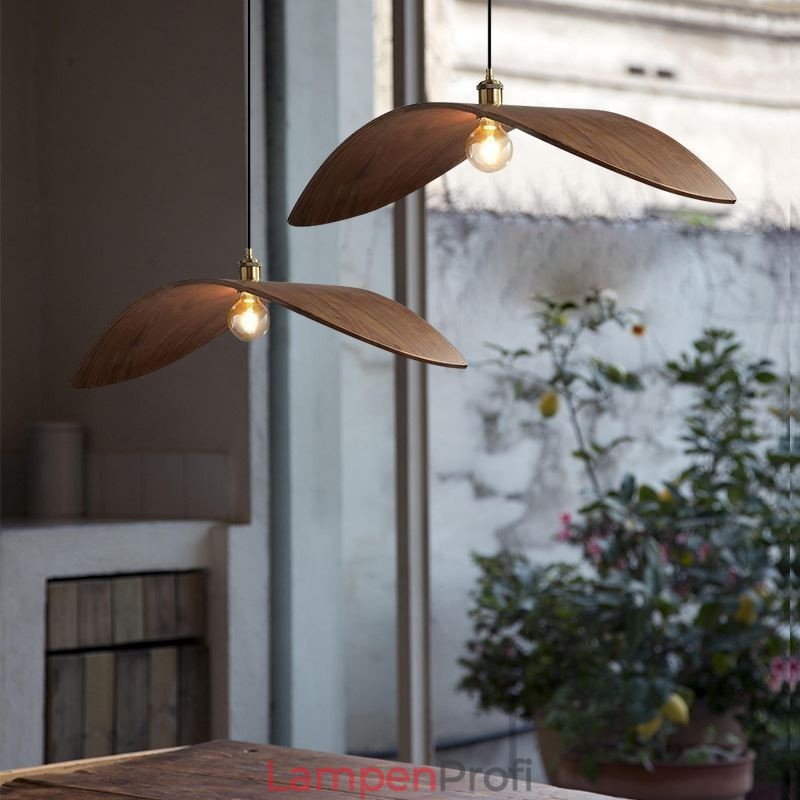 Massivholz Pendelleuchte Kreative Retro Deckenleuchte