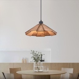 Retro Pendelleuchte Kreative Holz Deckenleuchte