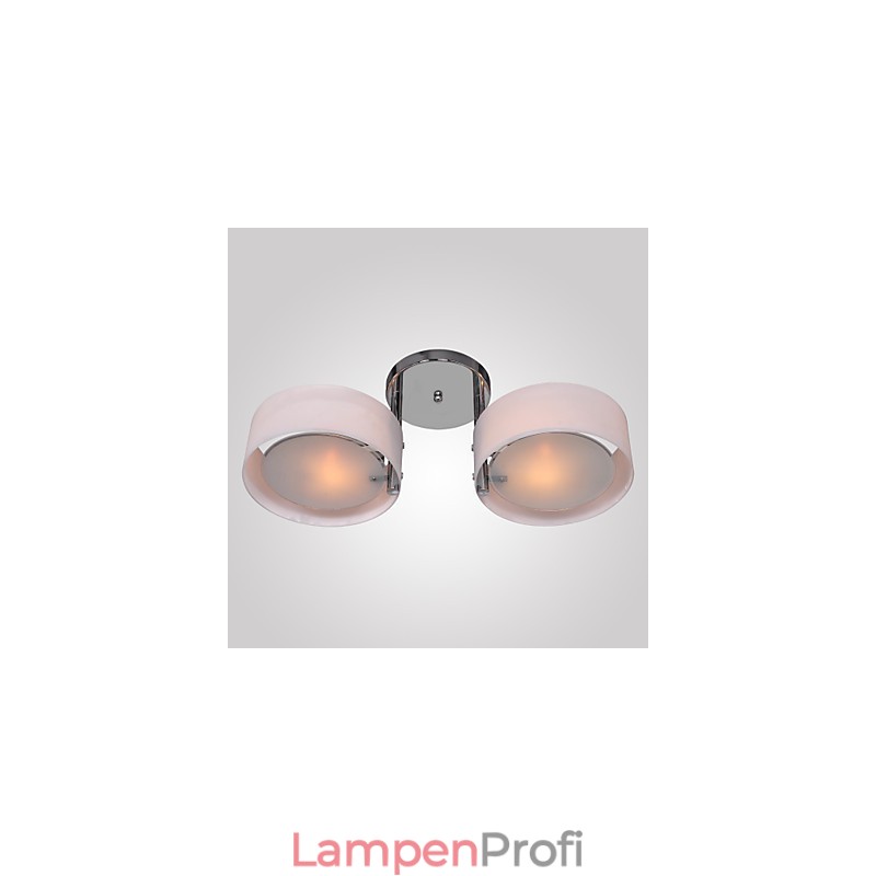 Moderne zeitgenössische Chrom Metall Kronleuchter Unterputz