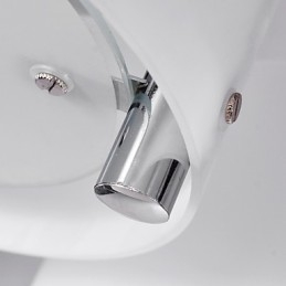 Moderne zeitgenössische Chrom Metall Kronleuchter Unterputz