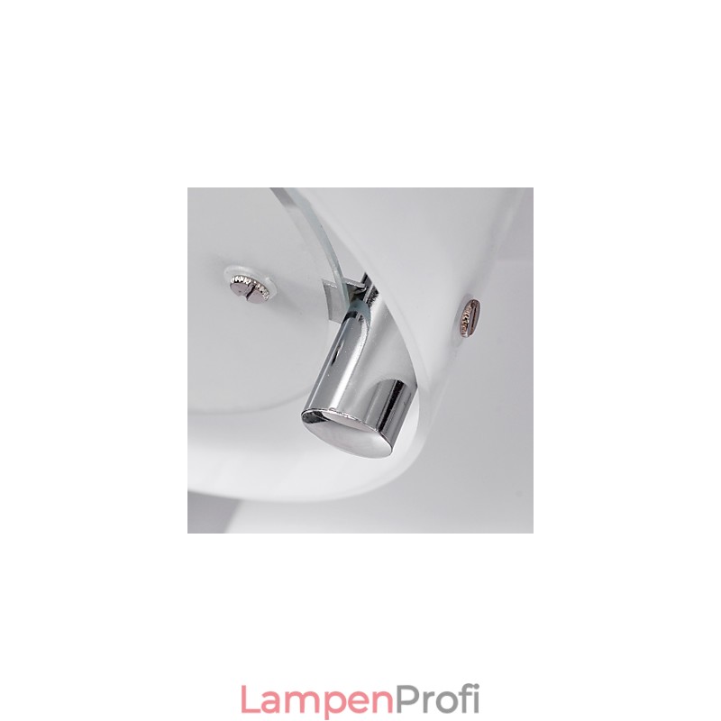 Moderne zeitgenössische Chrom Metall Kronleuchter Unterputz