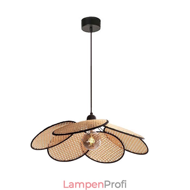 Pendelleuchte Natürliche einfache handgewebte Lampe