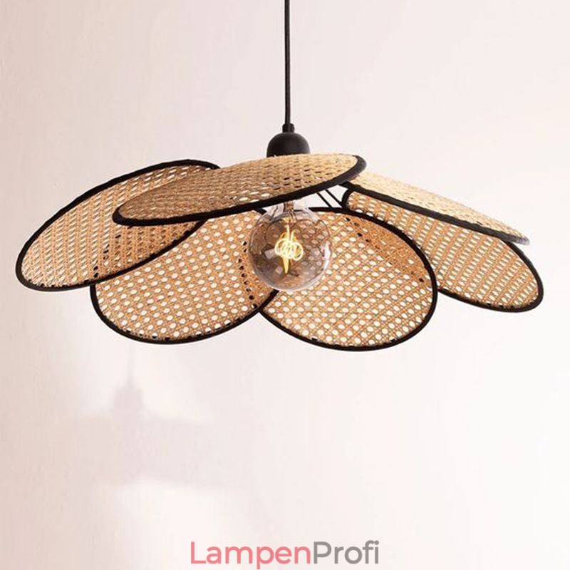 Pendelleuchte Natürliche einfache handgewebte Lampe