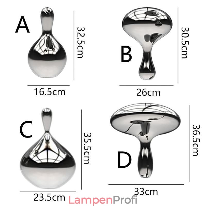 Kreative Pendelleuchte Moderne einfache galvanisierte Glas kleine Deckenleuchte