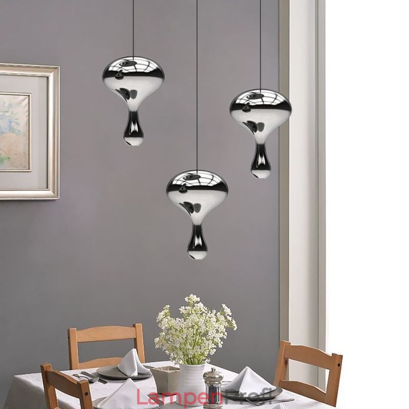 Kreative Pendelleuchte Moderne einfache galvanisierte Glas kleine Deckenleuchte