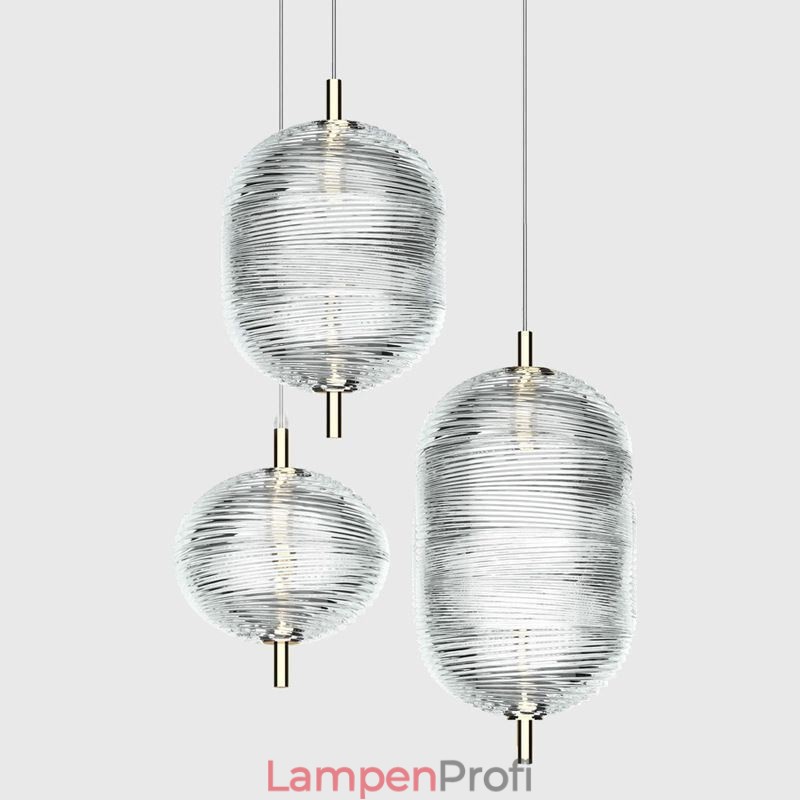 Water Ripple Pendelleuchte Moderne minimalistische Schmiedeeisen Deckenleuchte