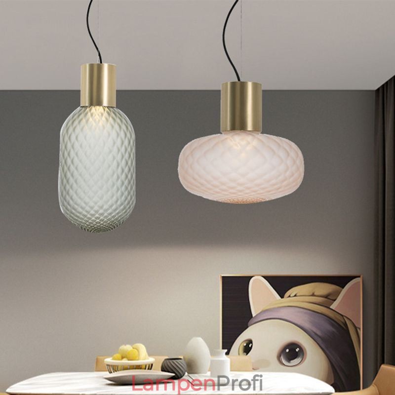 Gitterglas Pendelleuchte Moderne Eisen Einfache Deckenleuchte