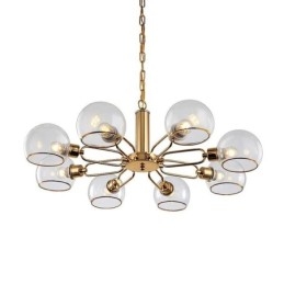 Glas Pendelleuchte Moderne Minimalistische Schmiedeeisen Deckenleuchte