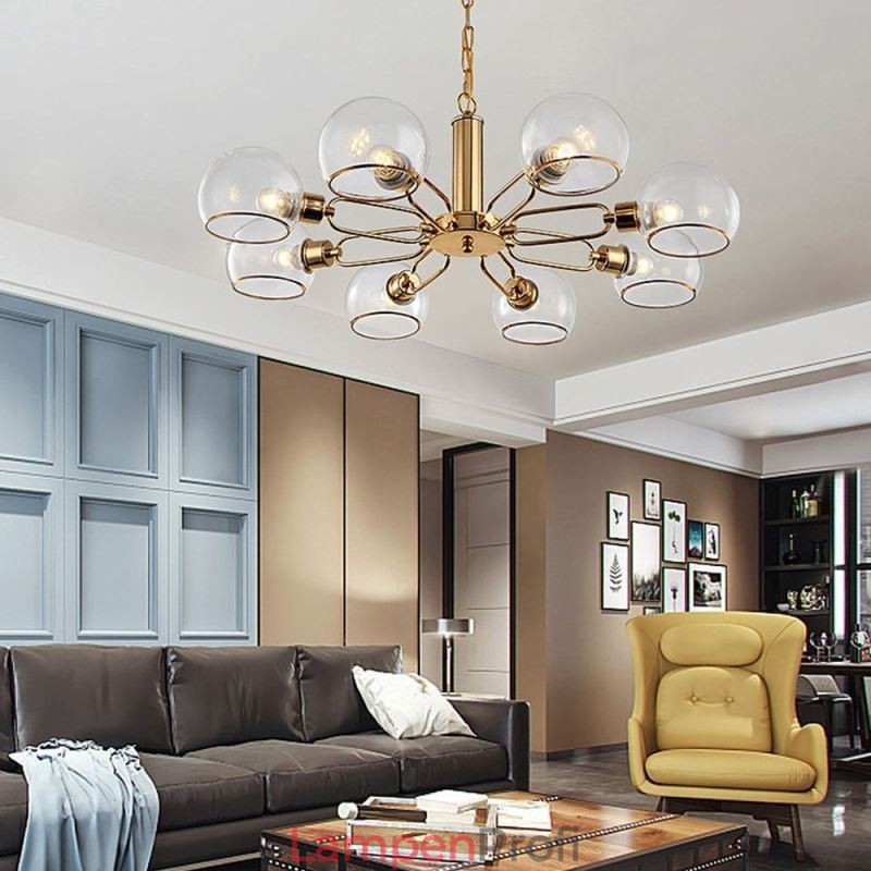 Glas Pendelleuchte Moderne Minimalistische Schmiedeeisen Deckenleuchte