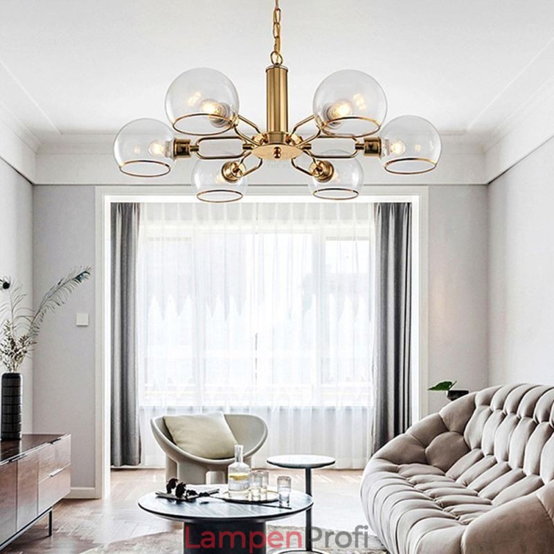 Glas Pendelleuchte Moderne Minimalistische Schmiedeeisen Deckenleuchte