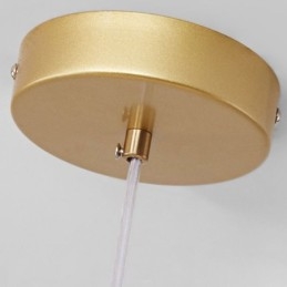 Pendelleuchte Moderne einfache magische Bohnen Molekular Schmiedeeisen Glas Deckenleuchte