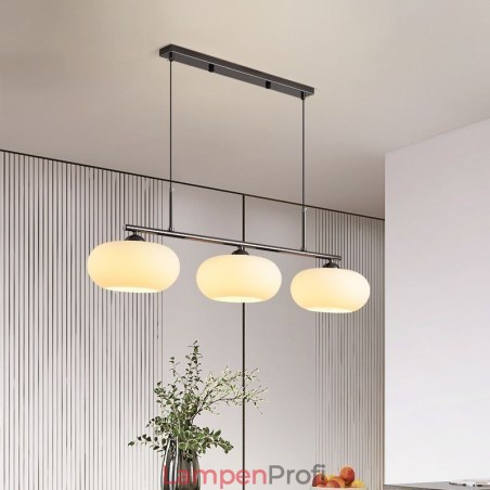 Nordische Glaspendelleuchte Kreative Schmiedeeisen-Deckenleuchte