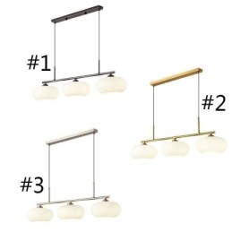 Nordische Glaspendelleuchte Kreative Schmiedeeisen-Deckenleuchte