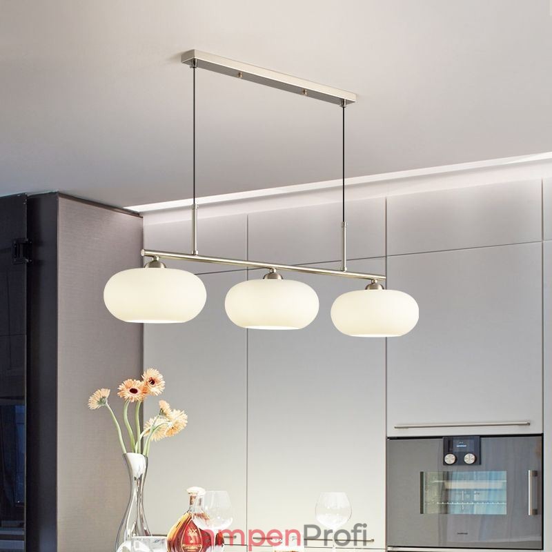 Nordische Glaspendelleuchte Kreative Schmiedeeisen-Deckenleuchte