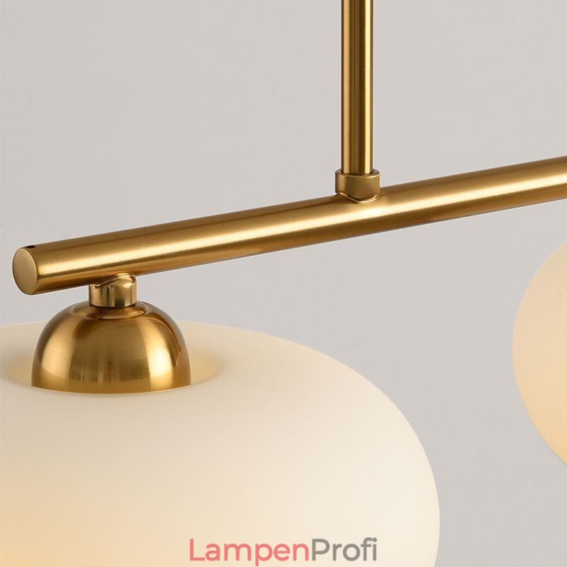 Nordische Glaspendelleuchte Kreative Schmiedeeisen-Deckenleuchte