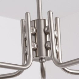 Nordische Glaspendelleuchte Kreative Schmiedeeisen-Deckenleuchte